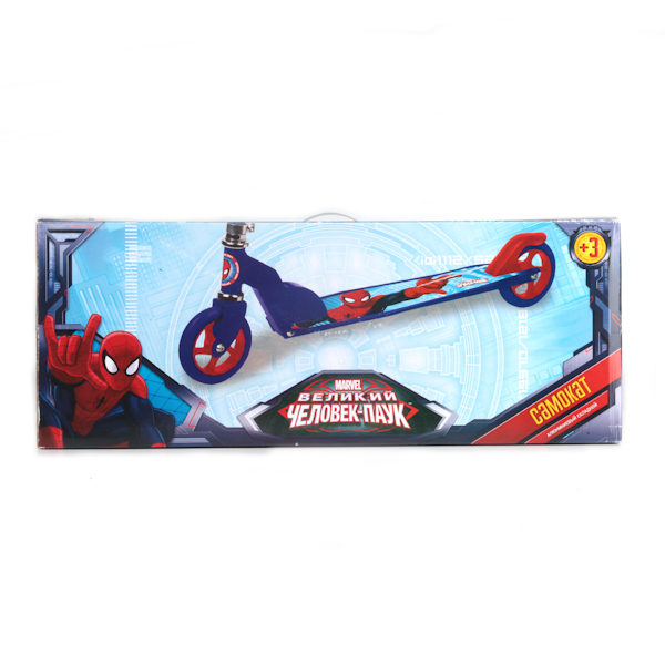 Самокат 2-х колёсный Marvel Spider-Man carbon  